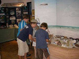 Children at the Ostego Bay Science Center